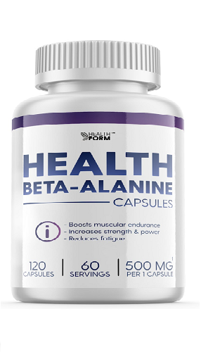 картинка Beta-Alanine 120 капс Health Form от магазина спортивного питания Sportlane