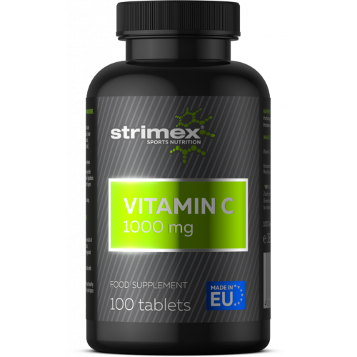 картинка Vitamin C 1000mg 100 табл Strimex от магазина спортивного питания Sportlane
