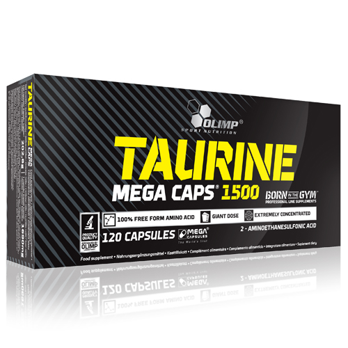 картинка Taurine Mega Caps 120 капс Olimp от магазина спортивного питания Sportlane