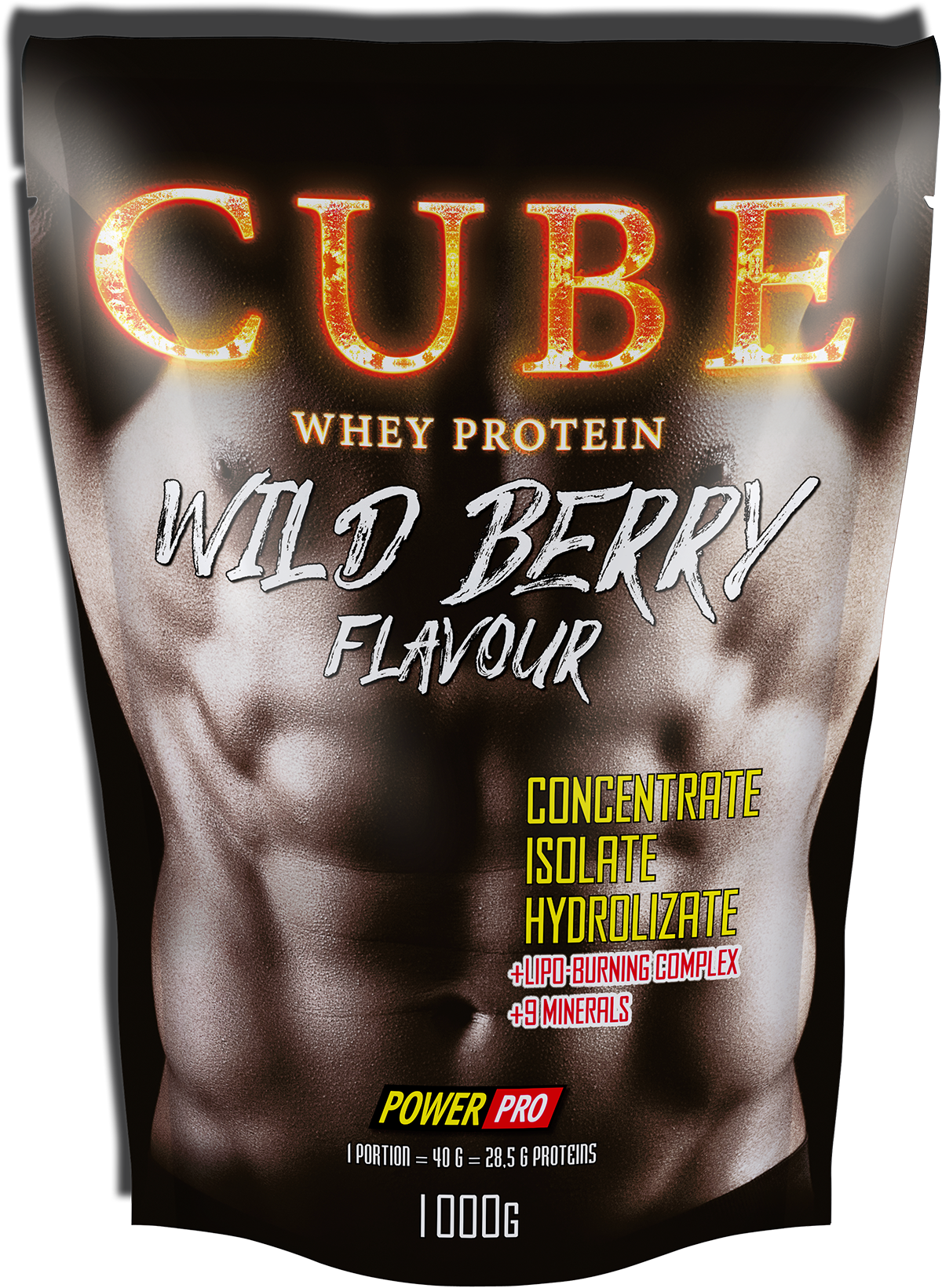 картинка CUBE Whey Protein + синефрин PowerPro от магазина спортивного питания Sportlane