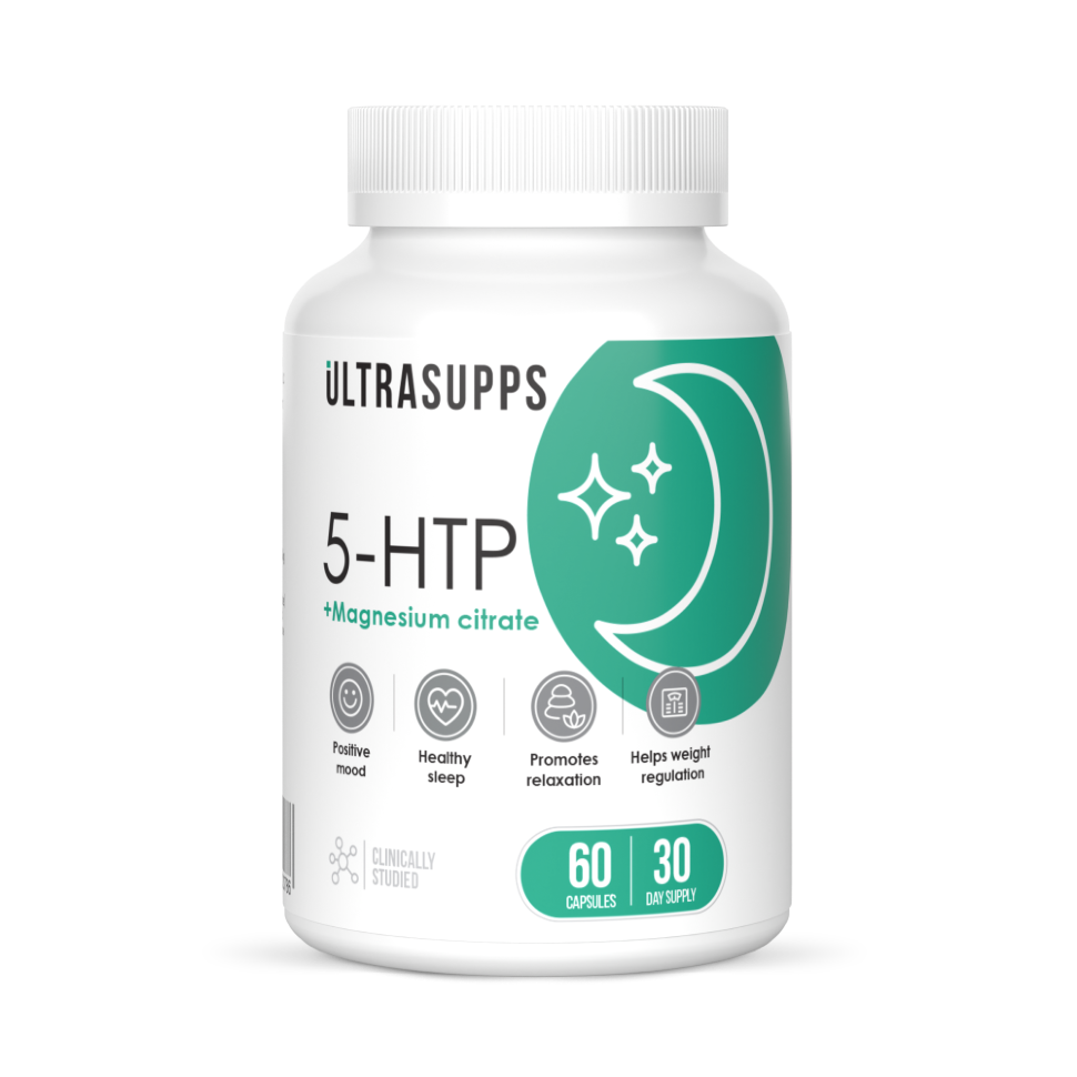 картинка 5-HTP 60 капс Ultrasupps от магазина спортивного питания Sportlane