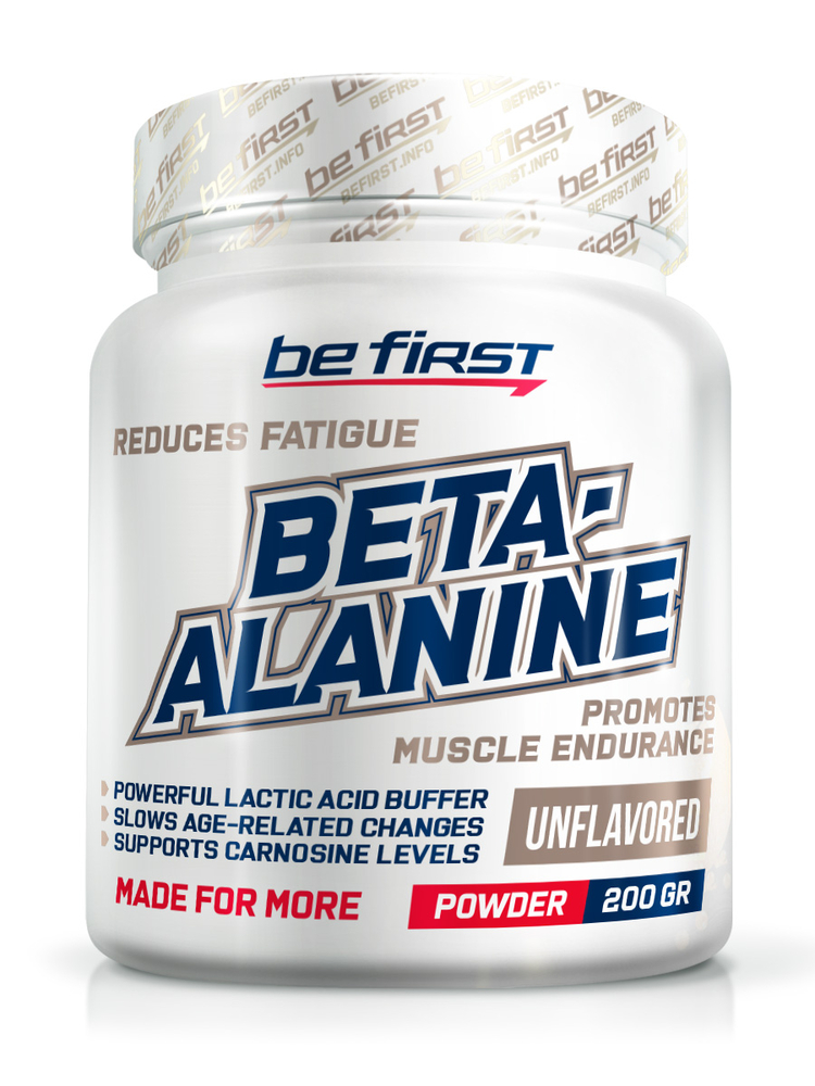 картинка Beta Alanine Powder 200 гр Be First от магазина спортивного питания Sportlane