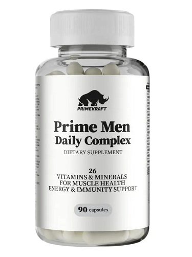 картинка Prime Men Daily Complex 90 капс Prime Kraft от магазина спортивного питания Sportlane