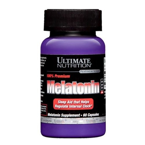картинка Melatonin 3 mg Ultimate Nutrition 60 кап от магазина спортивного питания Sportlane