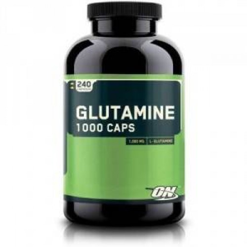 картинка Glutamine Caps 1000 mg 240 кап Optimum Nutrition от магазина спортивного питания Sportlane