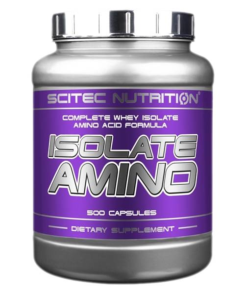 картинка Isolate Amino Scitec Nutrition 500 капс от магазина спортивного питания Sportlane