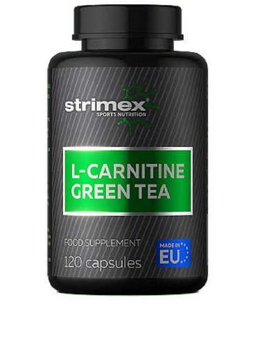 картинка L-Carnitine + Green Tea 120 капс Strimex от магазина спортивного питания Sportlane