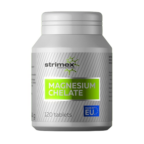 картинка Magnesium Chelate 120 табл Strimex от магазина спортивного питания Sportlane