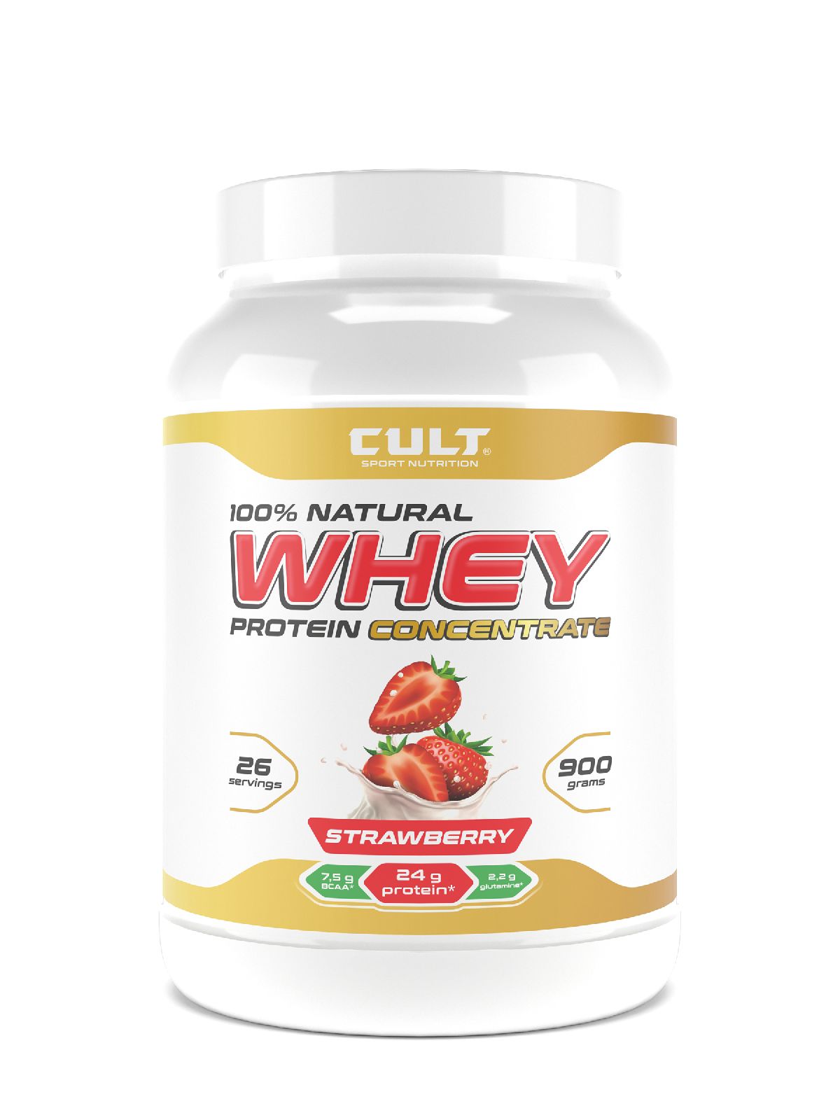 картинка Whey Protein (Банка) 900 г CULT Sport Nutrition от магазина спортивного питания Sportlane