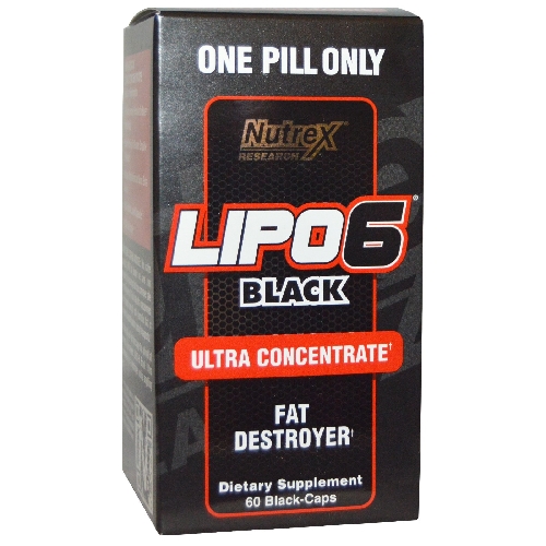 картинка Lipo-6 Black Ultra Concentrate Nutrex 60 капс от магазина спортивного питания Sportlane