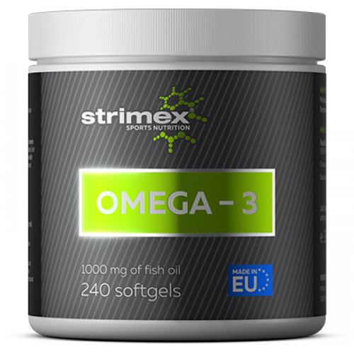 картинка Omega-3 240 капс Strimex от магазина спортивного питания Sportlane