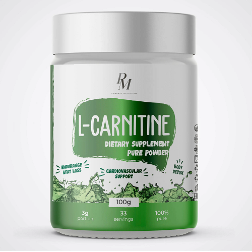 картинка L-carnitine 100 г PM ORGANIC NUTRITION от магазина спортивного питания Sportlane