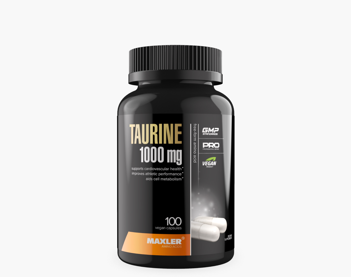 картинка Taurine 1000mg 100 капс Maxler от магазина спортивного питания Sportlane