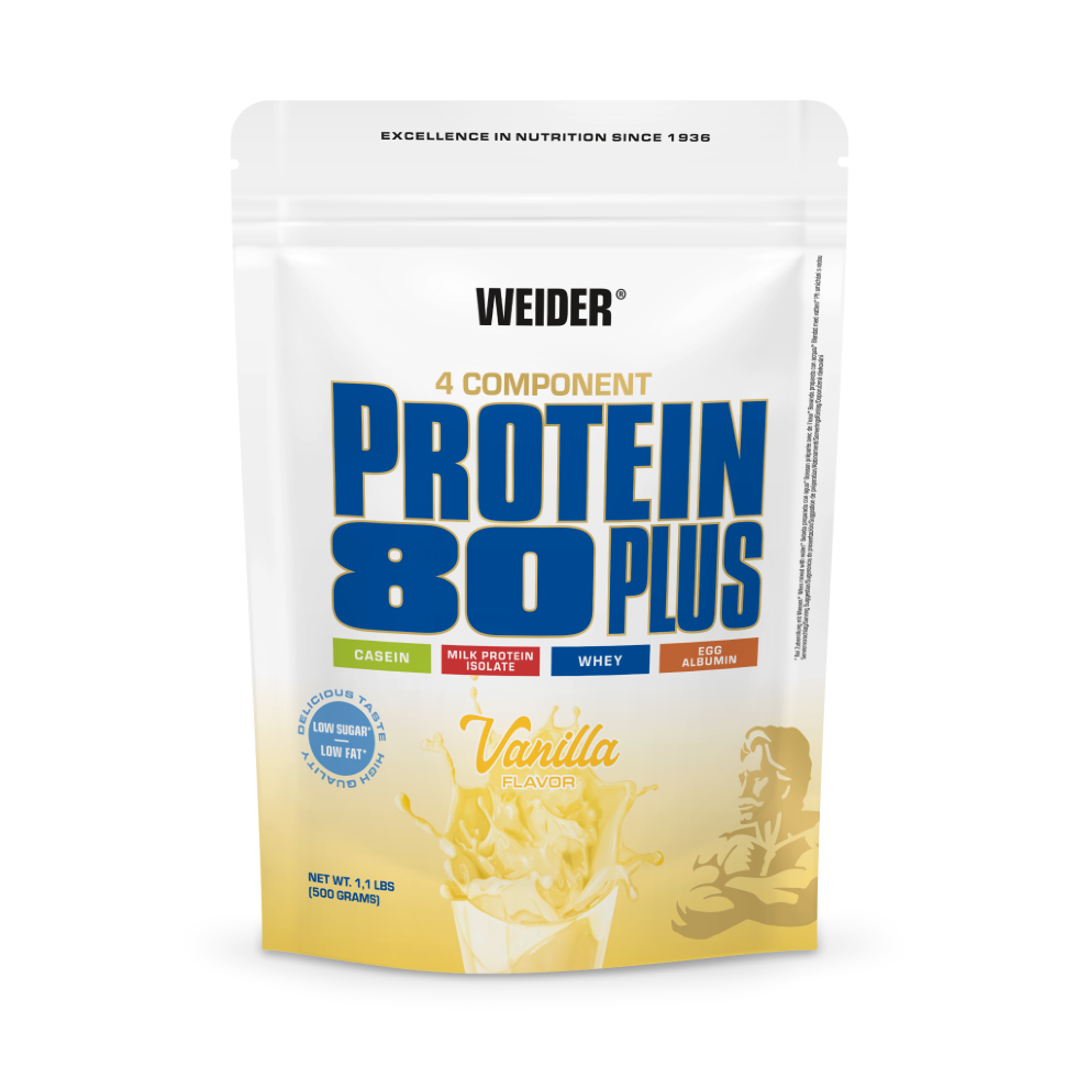картинка Protein 80 Plus 500 г Weider от магазина спортивного питания Sportlane