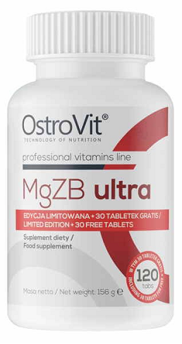 картинка MgZB (ZMA) Ultra 120 табл Ostrovit от магазина спортивного питания Sportlane