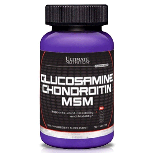 картинка Glucosamine & Chondroitin + MSM Ultimate Nutrition от магазина спортивного питания Sportlane