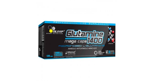 картинка Glutamine Mega Caps 120 caps Olimp от магазина спортивного питания Sportlane