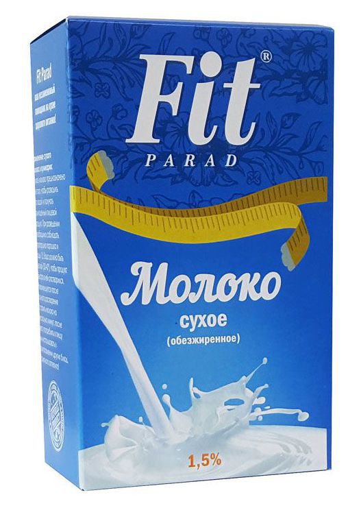 картинка Молоко сухое обезжиренное 1,5% FitParad от магазина спортивного питания Sportlane