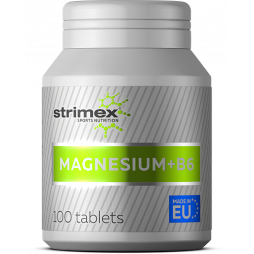 картинка Magnesium+B6 100 табл Strimex от магазина спортивного питания Sportlane