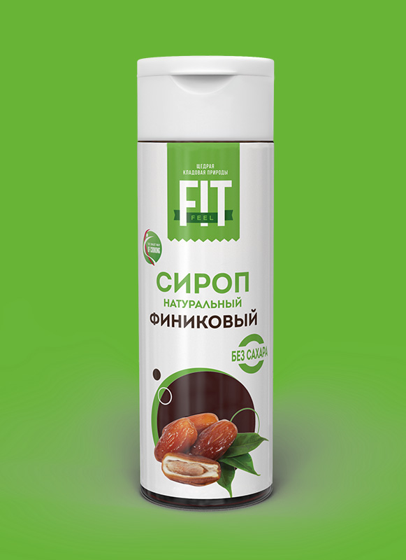 картинка Сироп ФИНИКОВЫЙ FitFeel 280г Fit Parad от магазина спортивного питания Sportlane