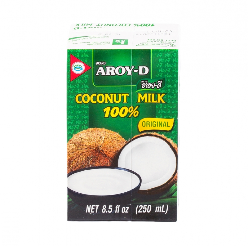 картинка Молоко кокосовое Aroy-D 250 мл. TetraPak от магазина спортивного питания Sportlane