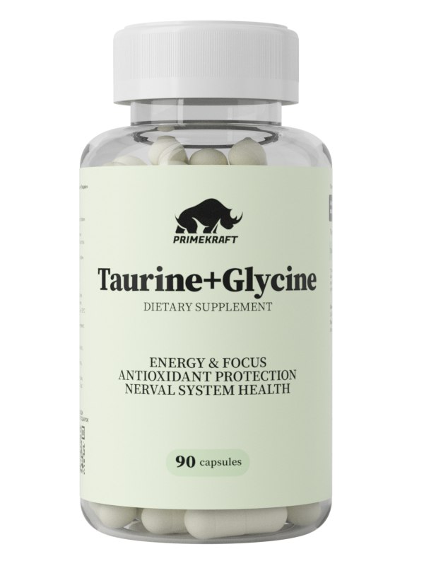 картинка Taurine+ Glycine Prime Kraft 90 капс от магазина спортивного питания Sportlane