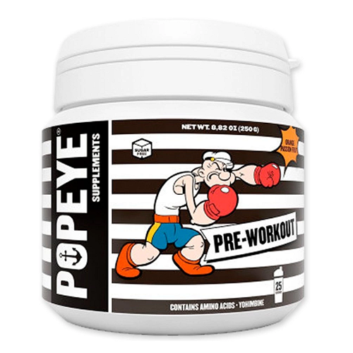 картинка Pre-Workout 250 г Popeye Supplements от магазина спортивного питания Sportlane