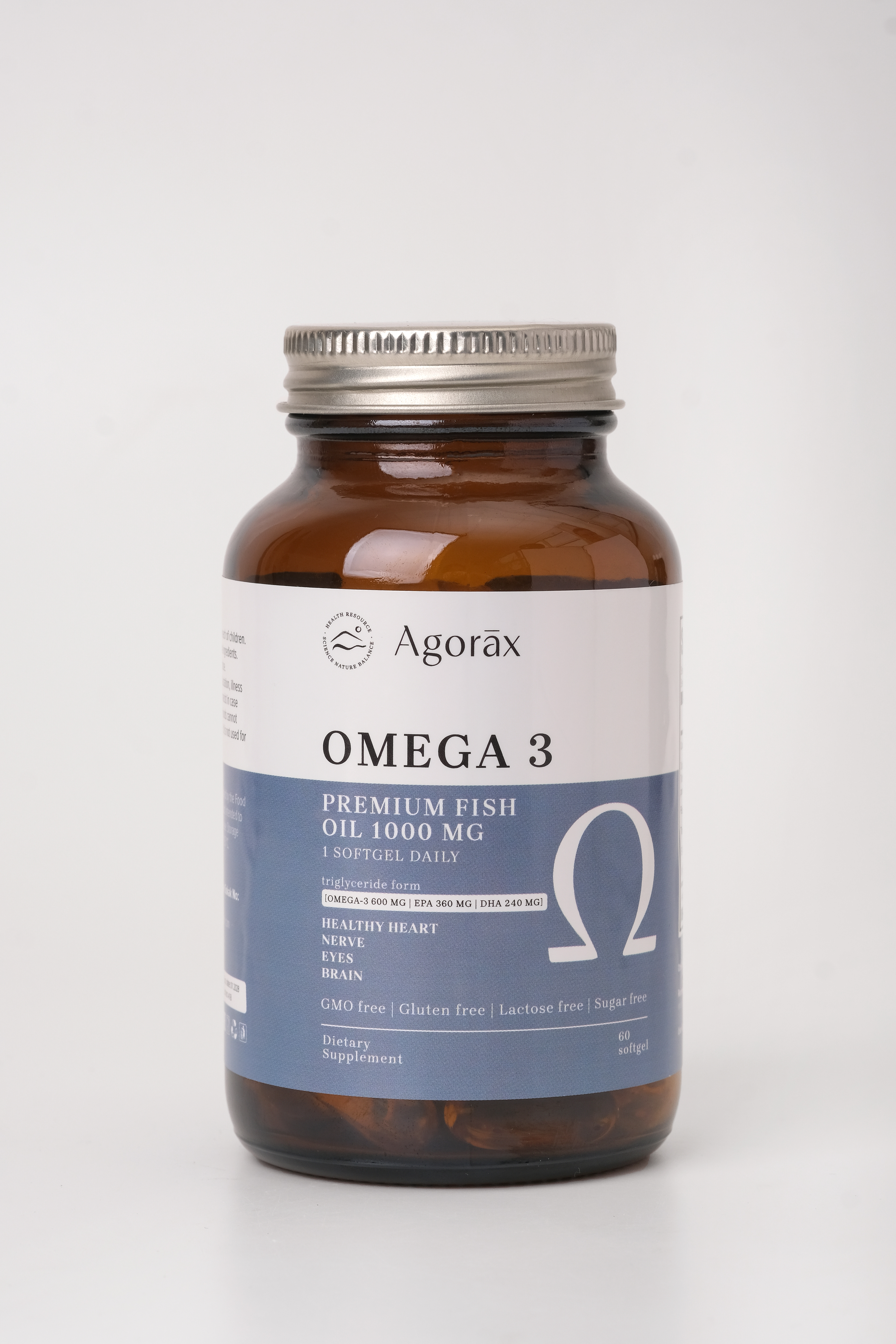 картинка Omega-3 60 капс Agorax Vitamins от магазина спортивного питания Sportlane