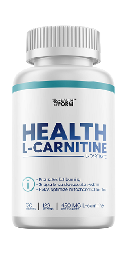картинка L-carnitine 450 mg 120 капс Health Form от магазина спортивного питания Sportlane