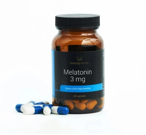 картинка Melatonin 3 mg 60 капс BeautySecret от магазина спортивного питания Sportlane