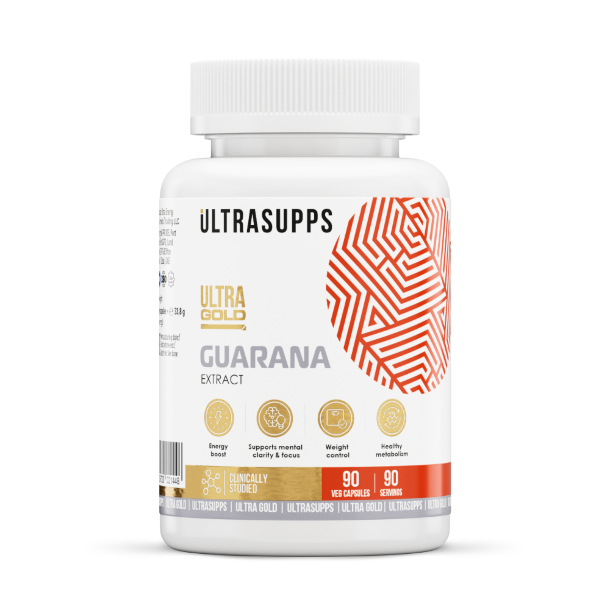 картинка Ultra Gold Guarana 90 капс Ultrasupps от магазина спортивного питания Sportlane