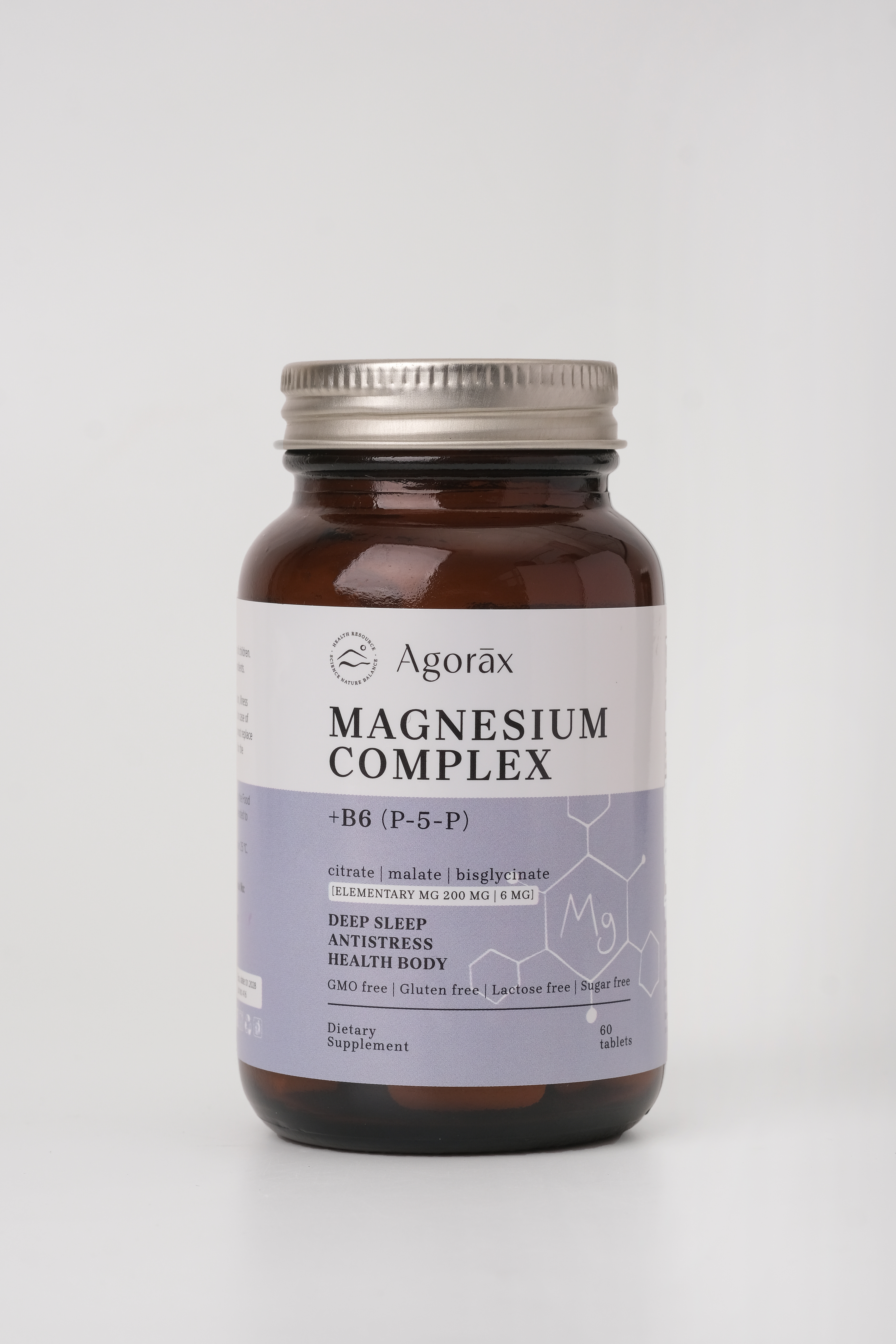 картинка Magnesium Complex 60 таб Agorax Vitamins от магазина спортивного питания Sportlane