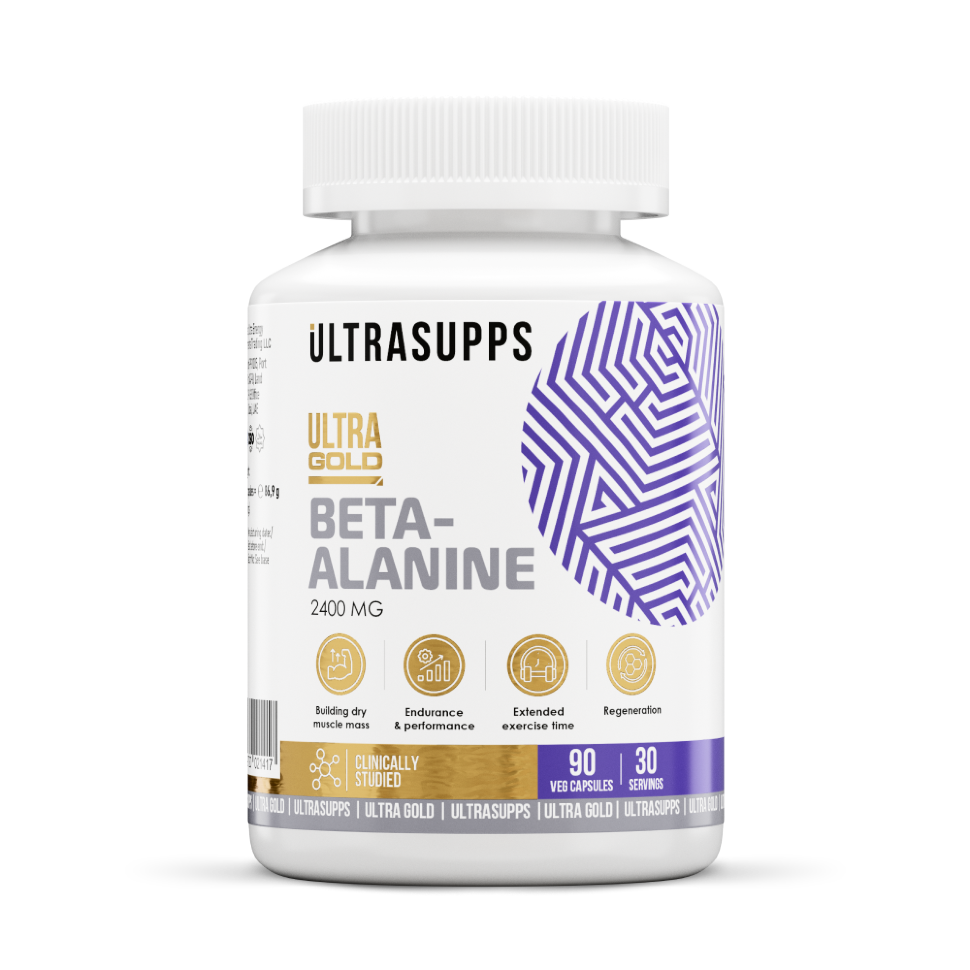 картинка Ultra Gold Beta Alanine 90 капс Ultrasupps от магазина спортивного питания Sportlane